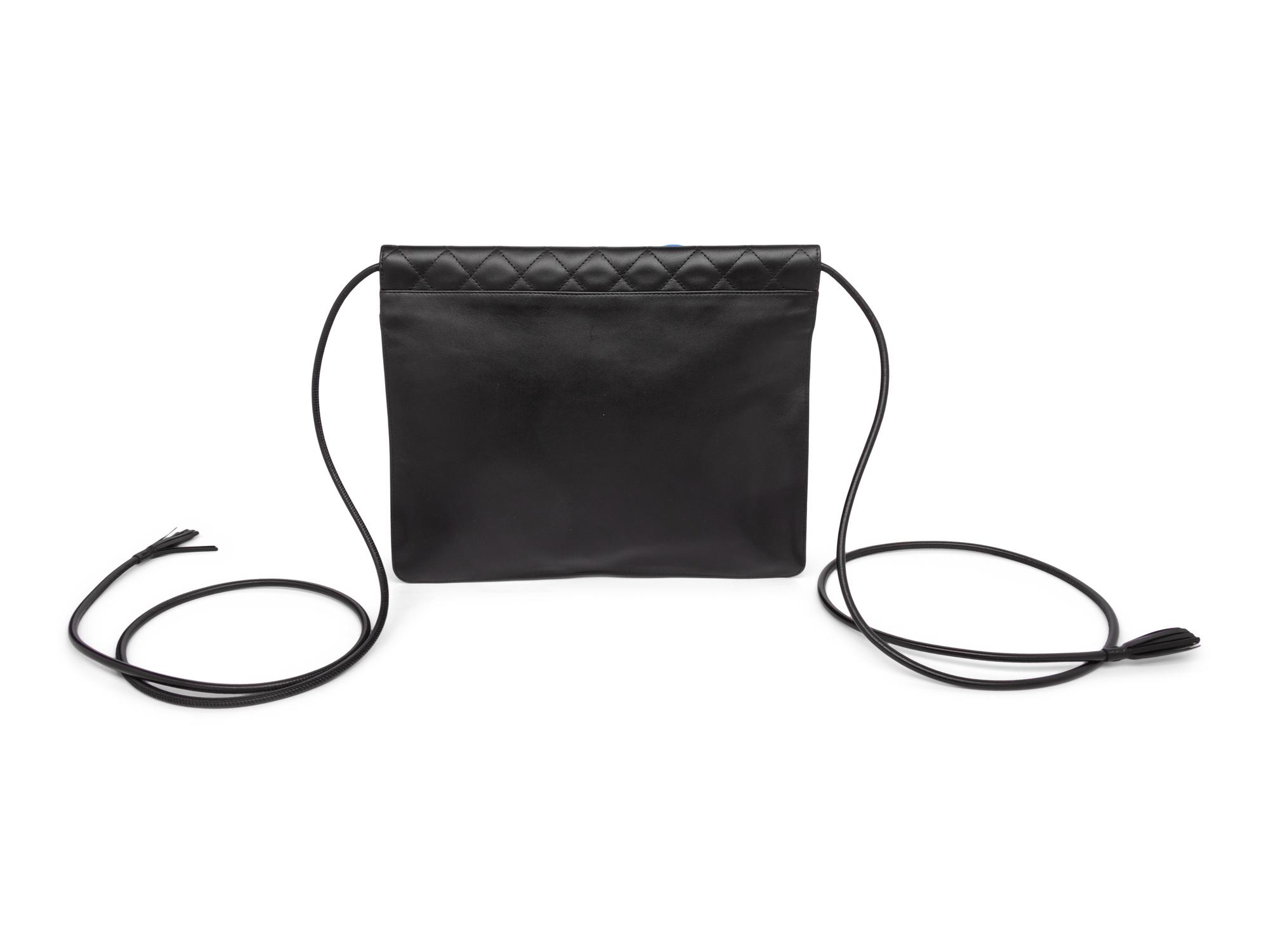 CHANEL, LINGE CAMBON CROSSBODY BAG