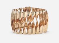 A 14K Rose Gold Bracelet