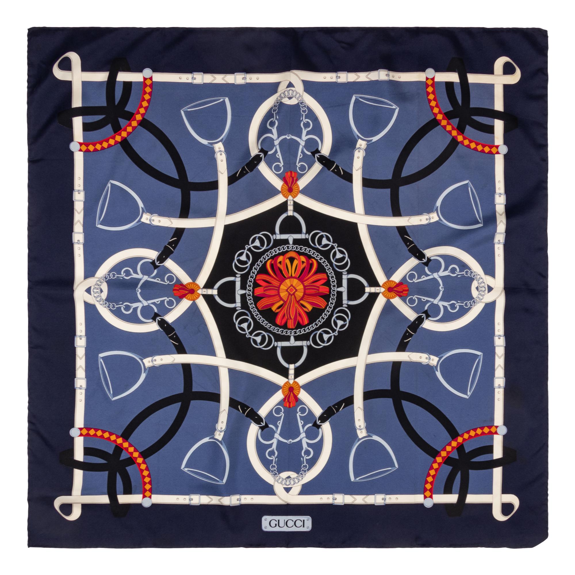 Gucci, Four Silk Scarves