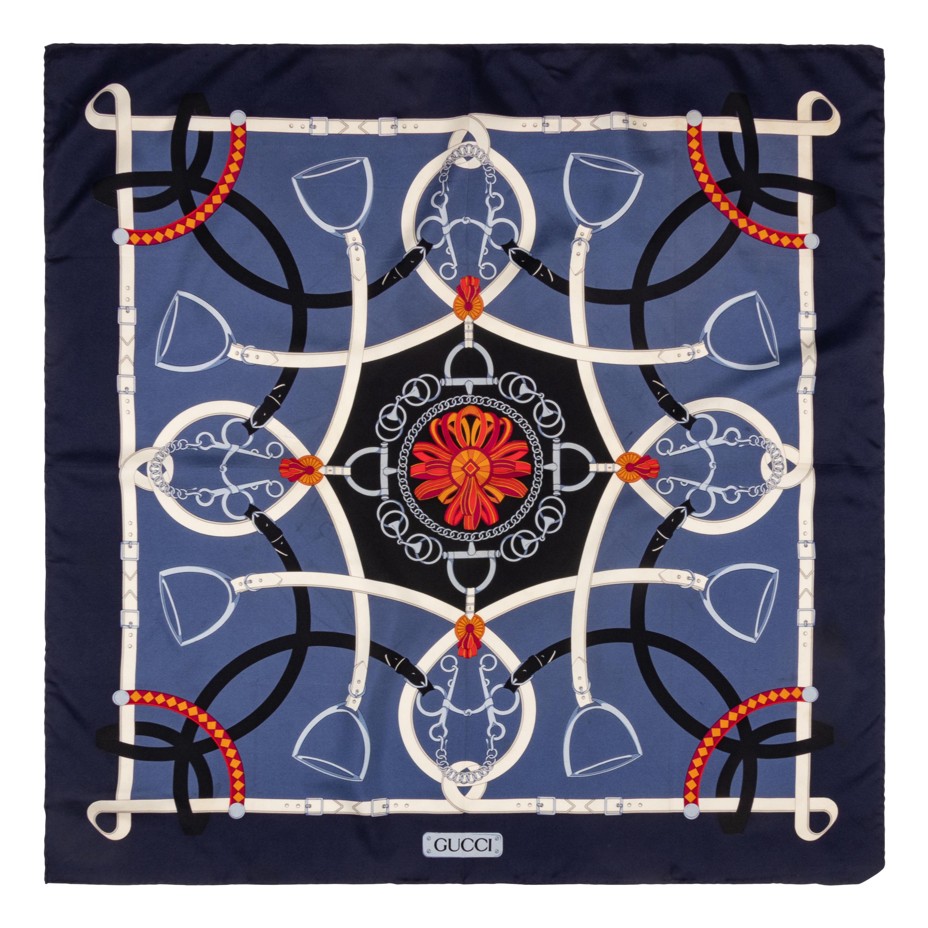 Gucci, Four Silk Scarves