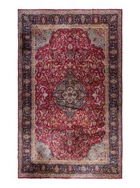 A Kirman Wool Rug