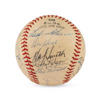 A 1960 Pittsburgh Pirates Team Signed Autograph Baseball