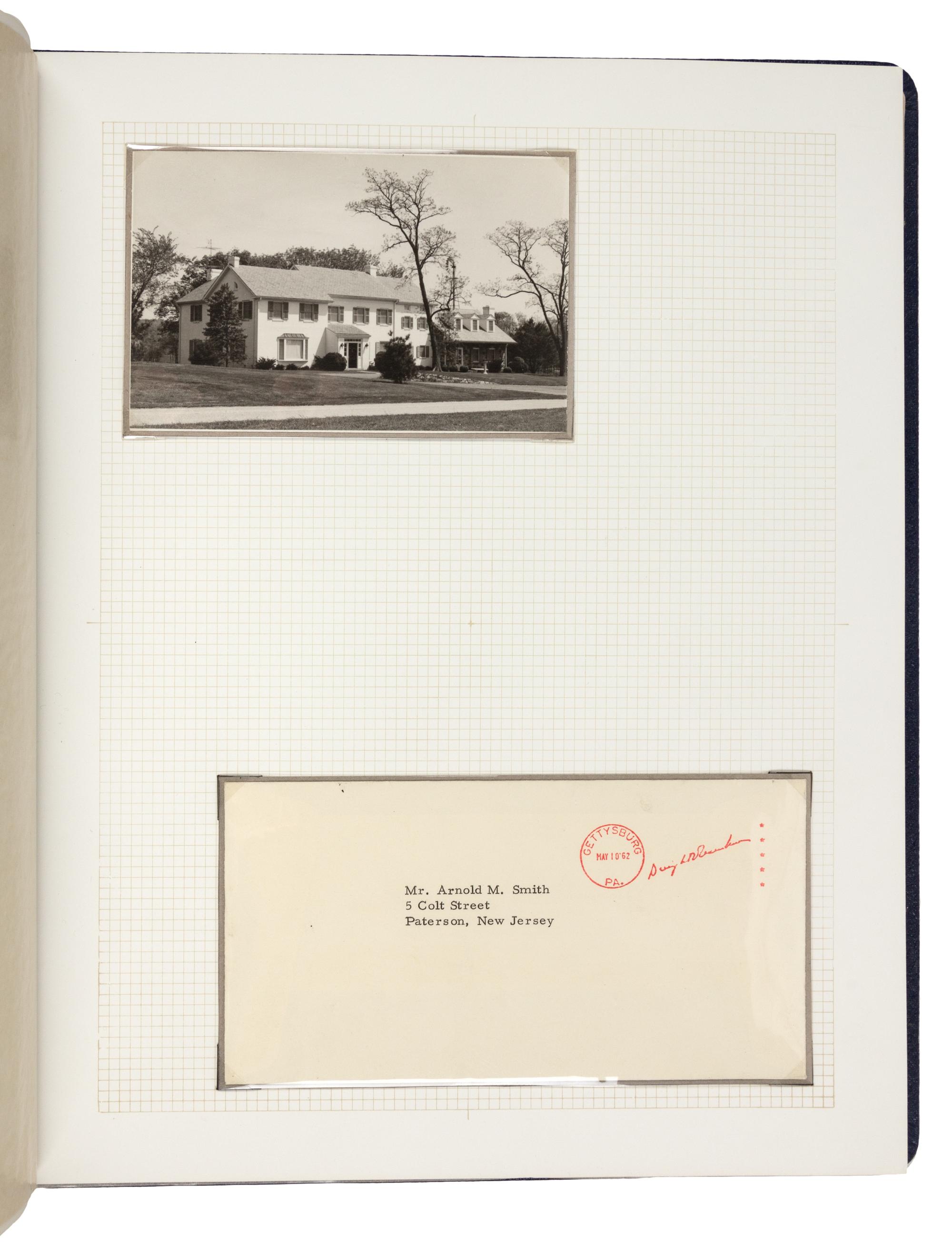 [PRESIDENTIAL FREE FRANKS]. A group of 45 facsimile free franks, comprising: