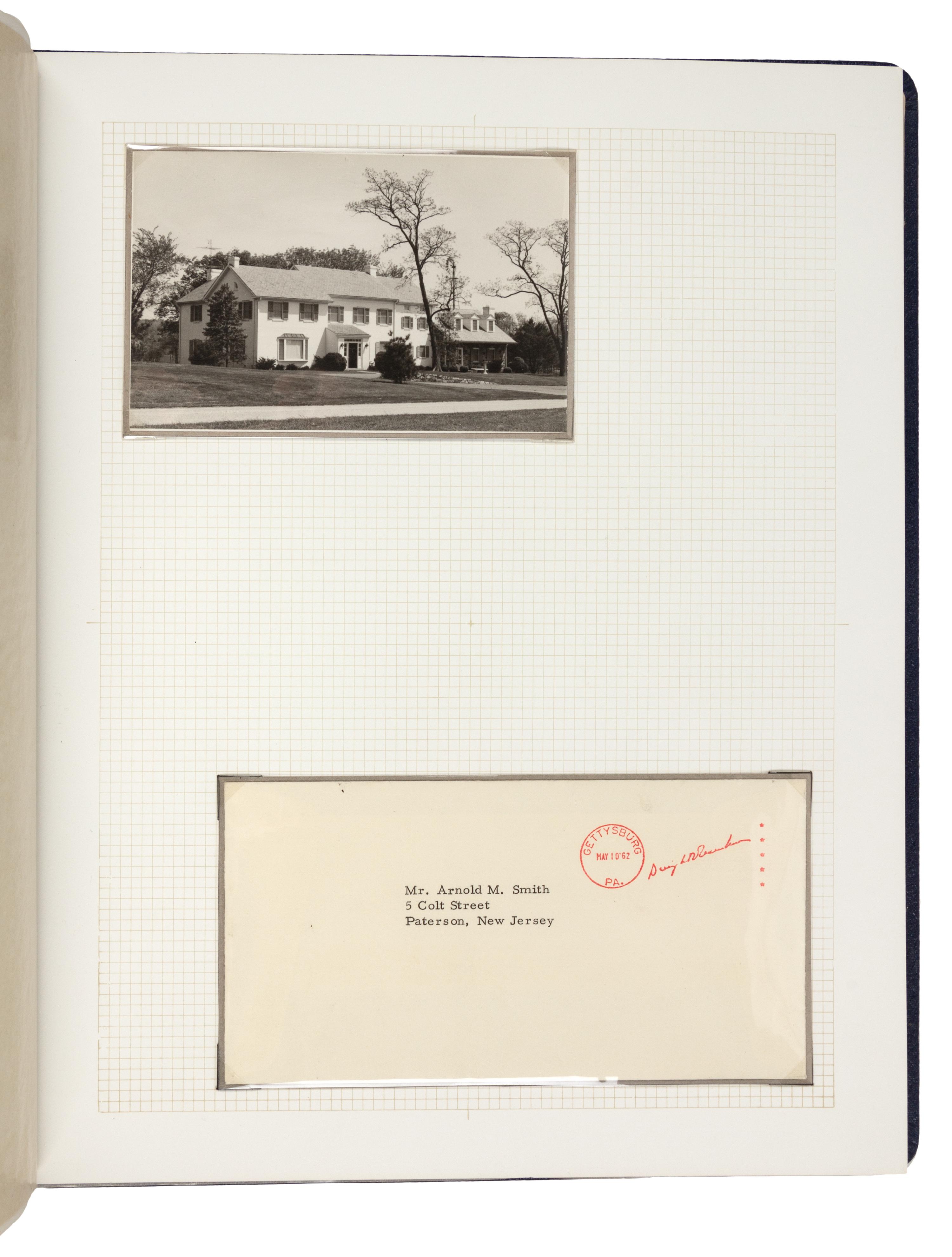 [PRESIDENTIAL FREE FRANKS]. A group of 45 facsimile free franks, comprising:
