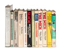 A Group of 12 Books on the New York Yankees Including Multiple Editions Authored by Hall of Famers,