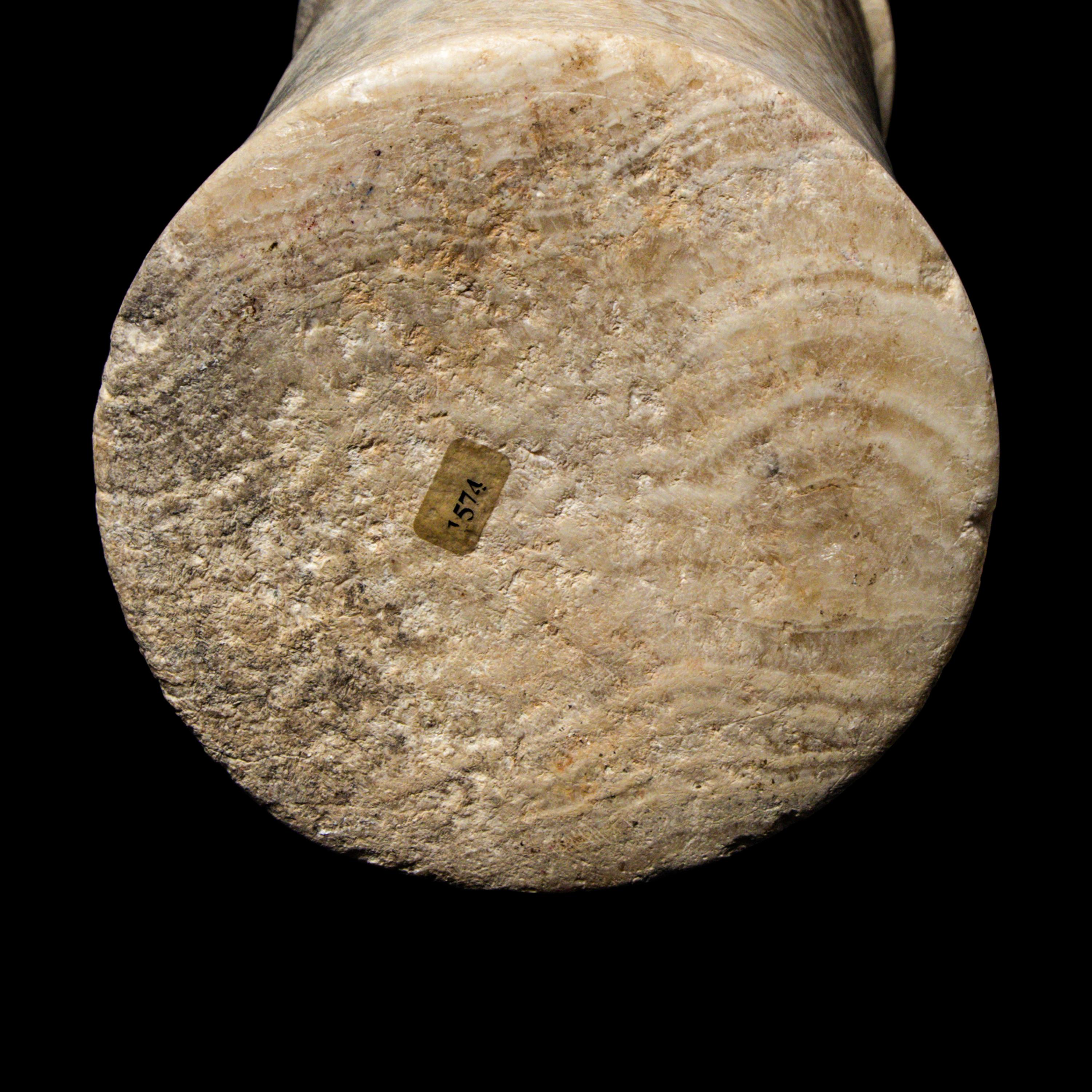 An Egyptian Alabaster Vessel