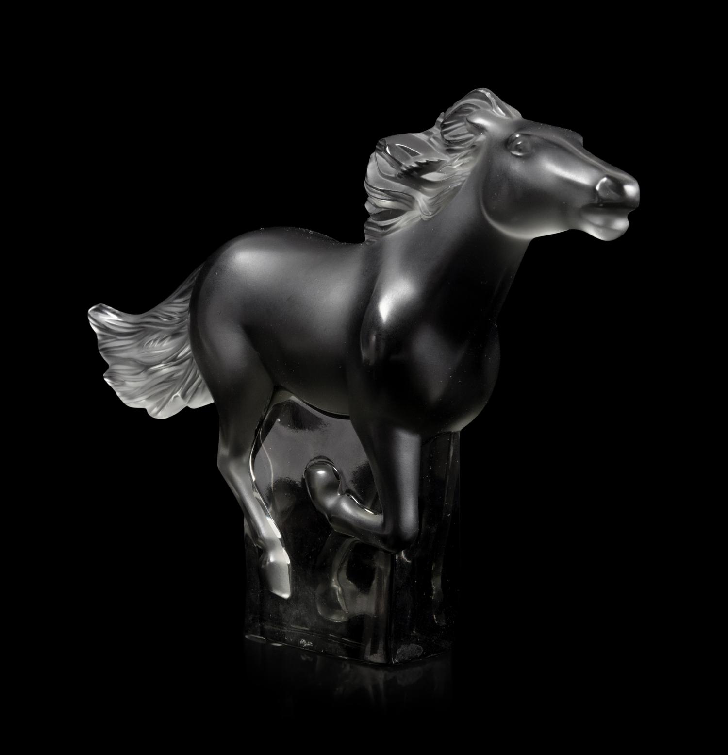 A Lalique Kazak Sculpture