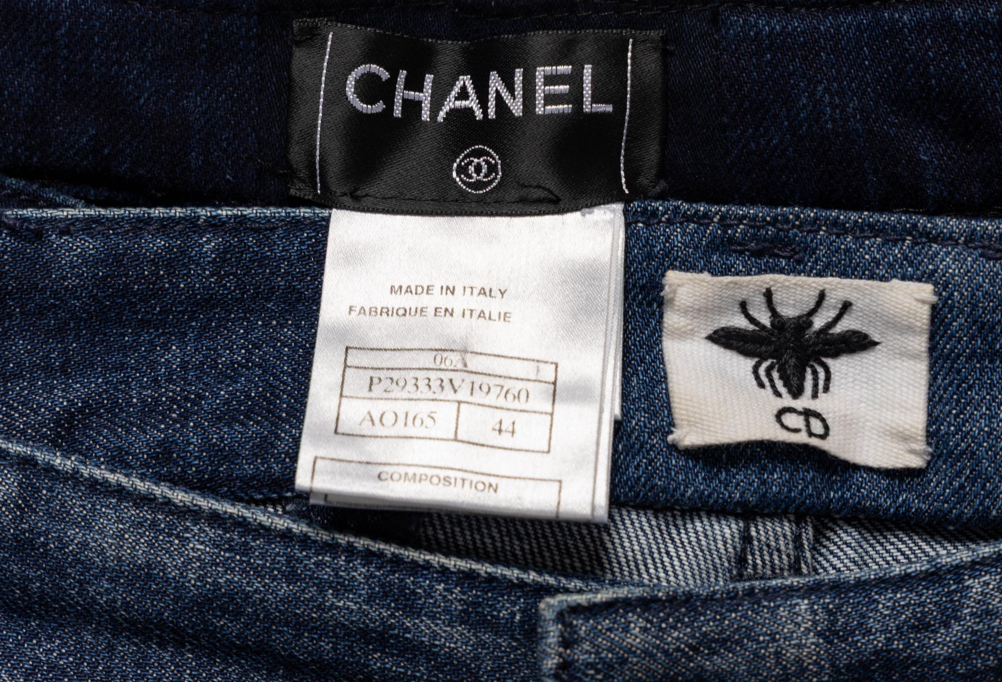 Chanel & Dior, Two Pairs of Jeans