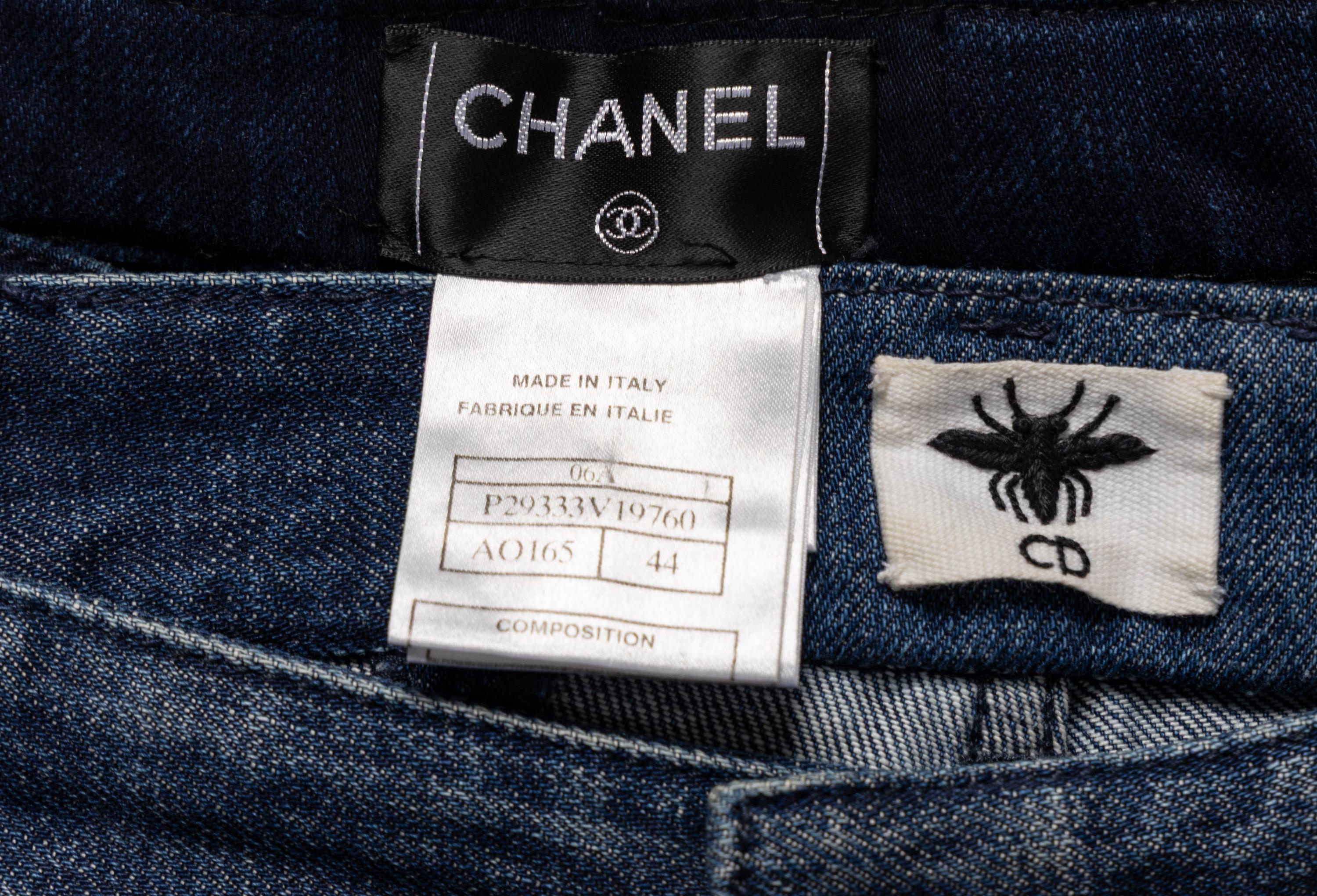 Chanel & Dior, Two Pairs of Jeans