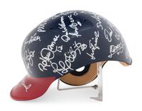 A 2000 Cleveland Indians Team Signed Autograph Batting Helmet (Beckett Authentication Services)