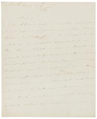 NICHOLAS I, Emperor of Russia. Autographed letter signed ("Nicolas"), in Russian, to an unnamed Royal Highness, St. Petersburg, 1820.