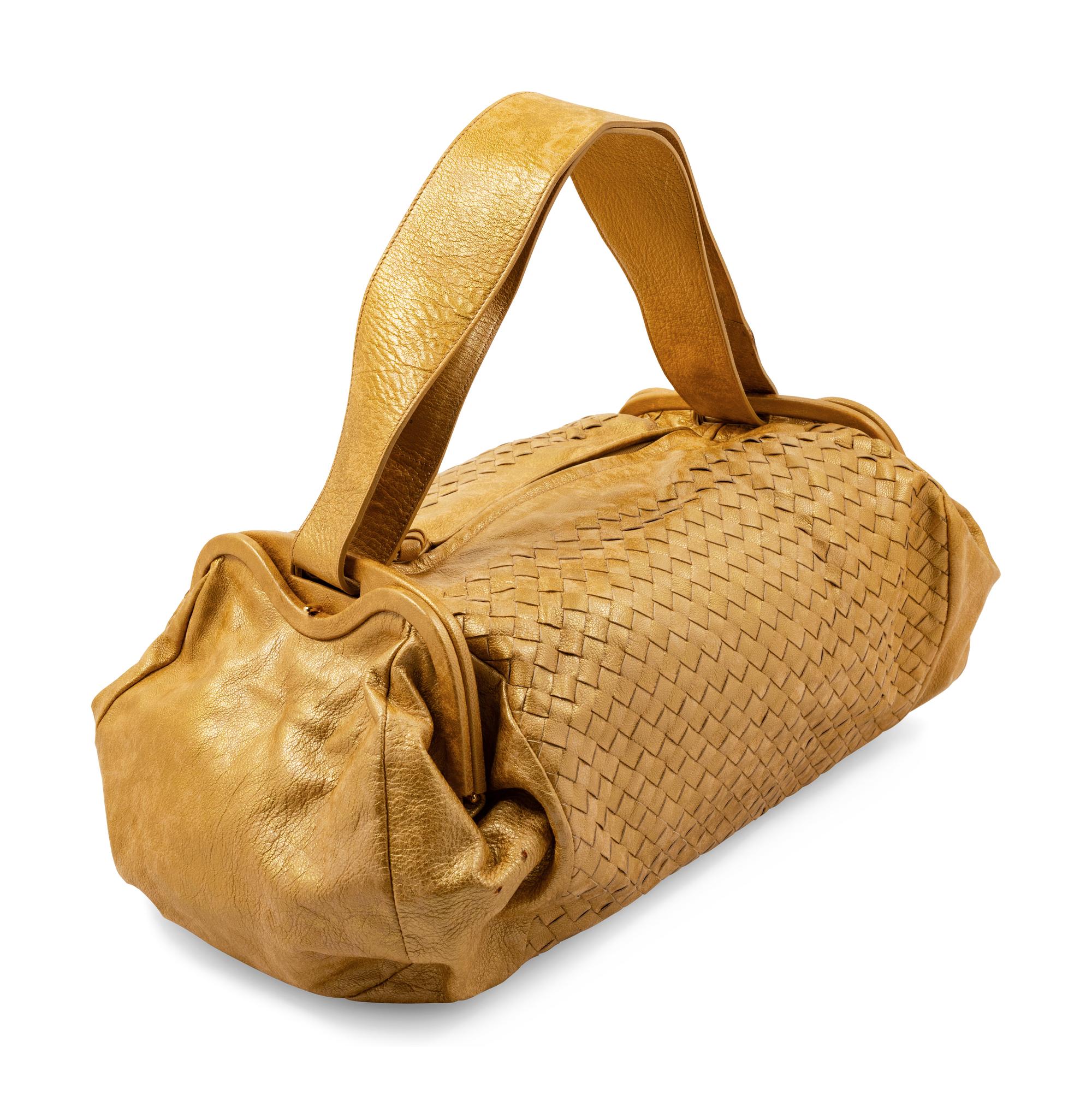 Bottega Veneta Intrecciato Duffel Tote, 1980s