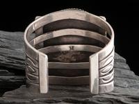 Sterling Silver and Mountain Kingman Turquoise Cuff Bracelet