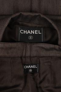 Chanel Brown Pant Suit, 2000-10s