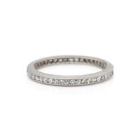 PLATINUM AND DIAMOND ETERNITY BAND