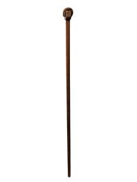 [CIVIL WAR]. Crutch with padding constructed from frock coat lining.