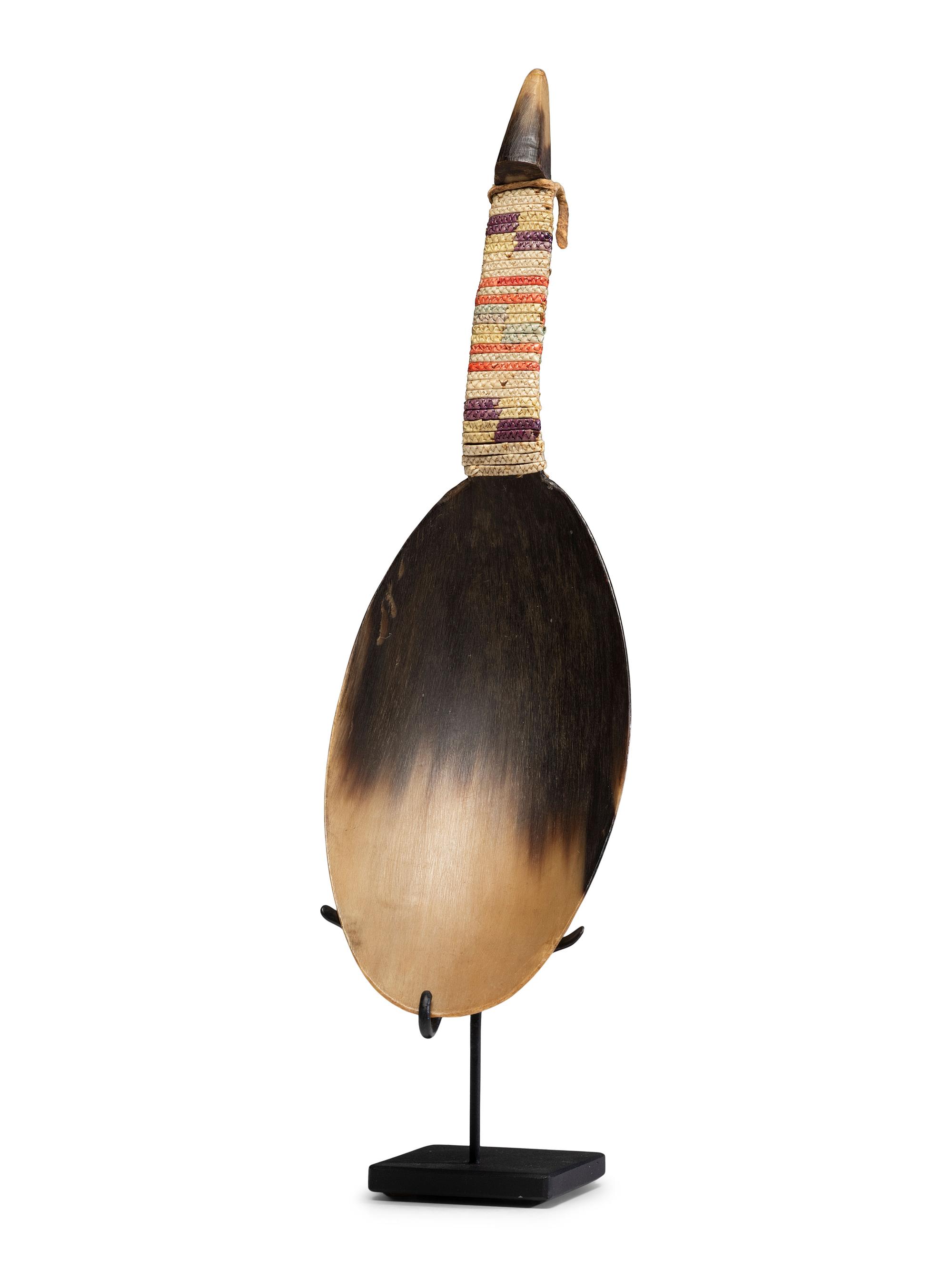 Sioux Quilled Horn Spoon