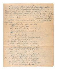 [WASHINGTON, George (1732-1799)]. A group of items related to George Washington, comprising: