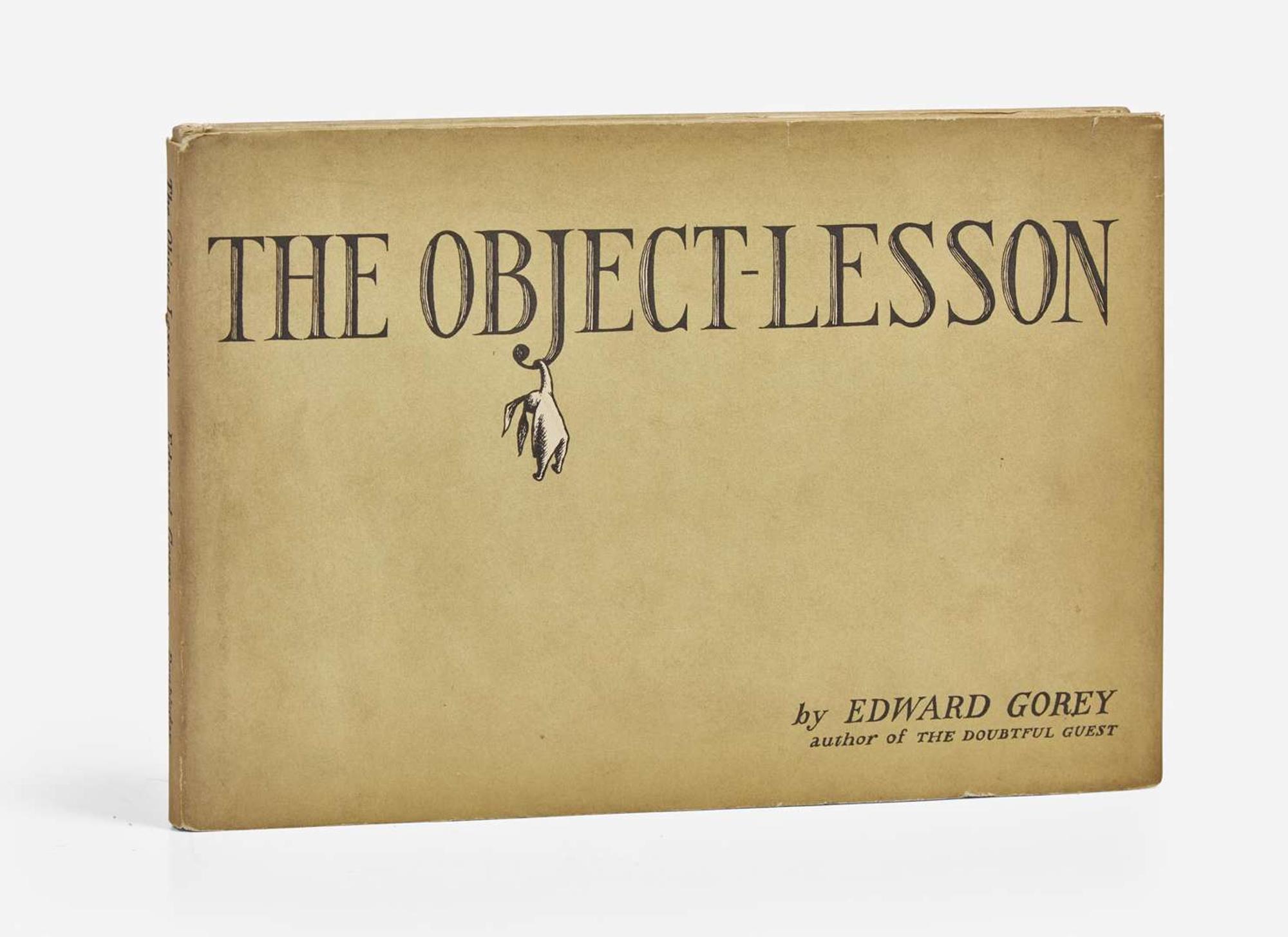 [Children's & Illustrated] Gorey, Edward: The Object-Lesson