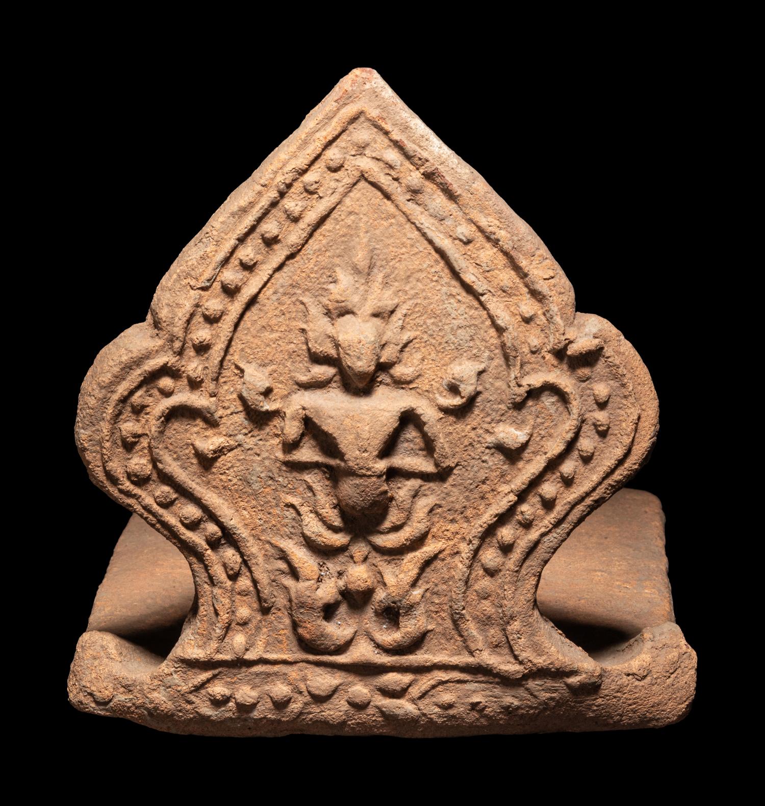Four Thai Pottery 'Buddhist' Articles