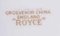 A Grosvenor and Copeland Spode Royce Porcelain Dinner Service