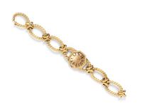 A Yellow Gold Wristwatch, Lucien Piccard, 21.30 dwts.
