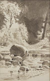 Stream Bed with Rocks