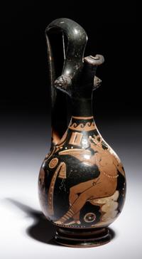 An Apulian Red-Figured Prochous with Eros
