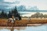 Gerry Metz, (American, b. 1943), Approaching Storm