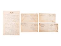 [WORLD WAR II]. Manuscript archive of Private Earl L. Thomas, US Army Air Corps, 1942-1945.
