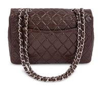 Chanel Brown Leather Flap Bag, 2008-09