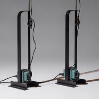 Achille and Pier Jacomo Castiglioni — Pair of Toio Floor Lamps, 1962 Flos, Italy