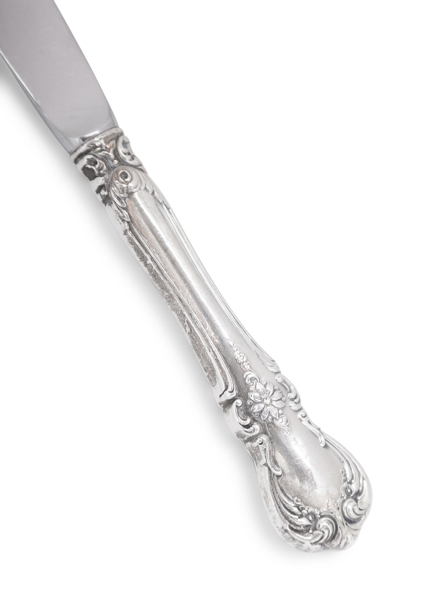 An American Silver Flatware Service
