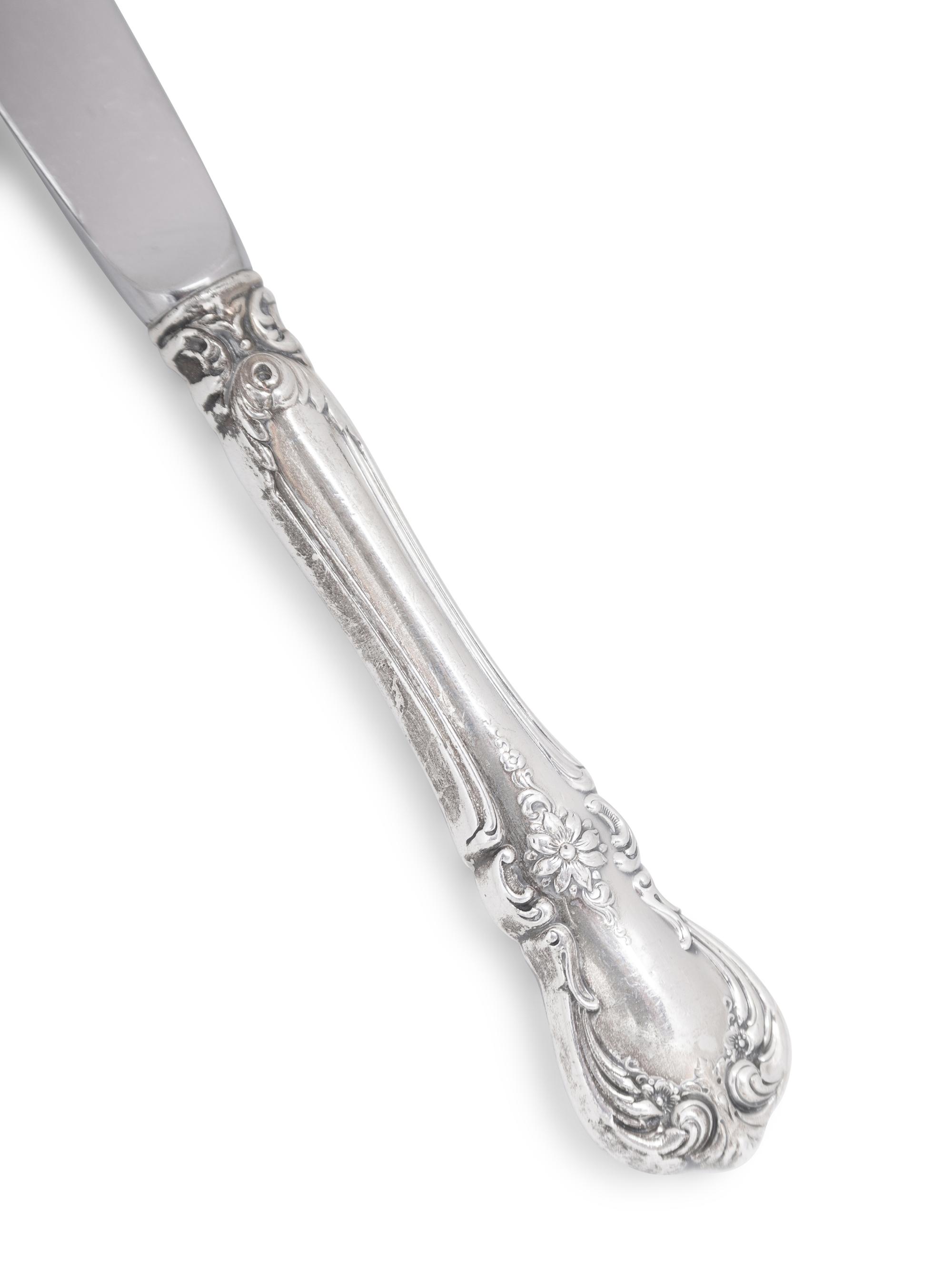 An American Silver Flatware Service