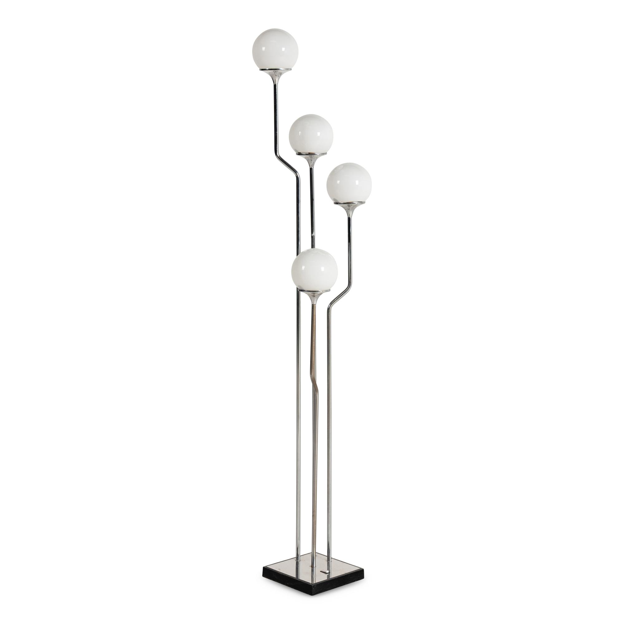 A Goffredo Reggiani Globe Floor Lamp