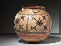 Cochiti Pictorial Storage Olla