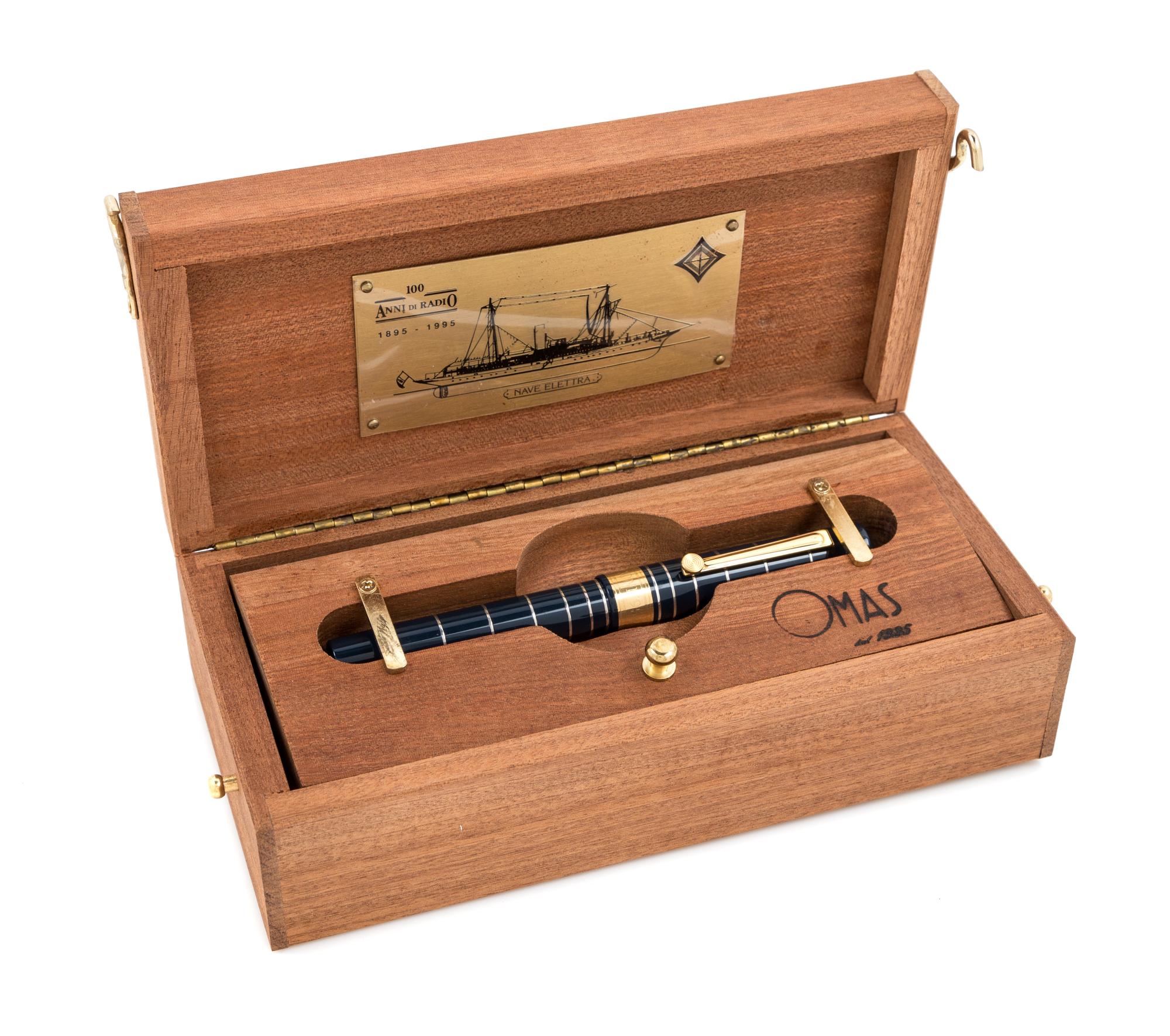 An Omas Guglielmo Marconi Limited Edition Fountain Pen