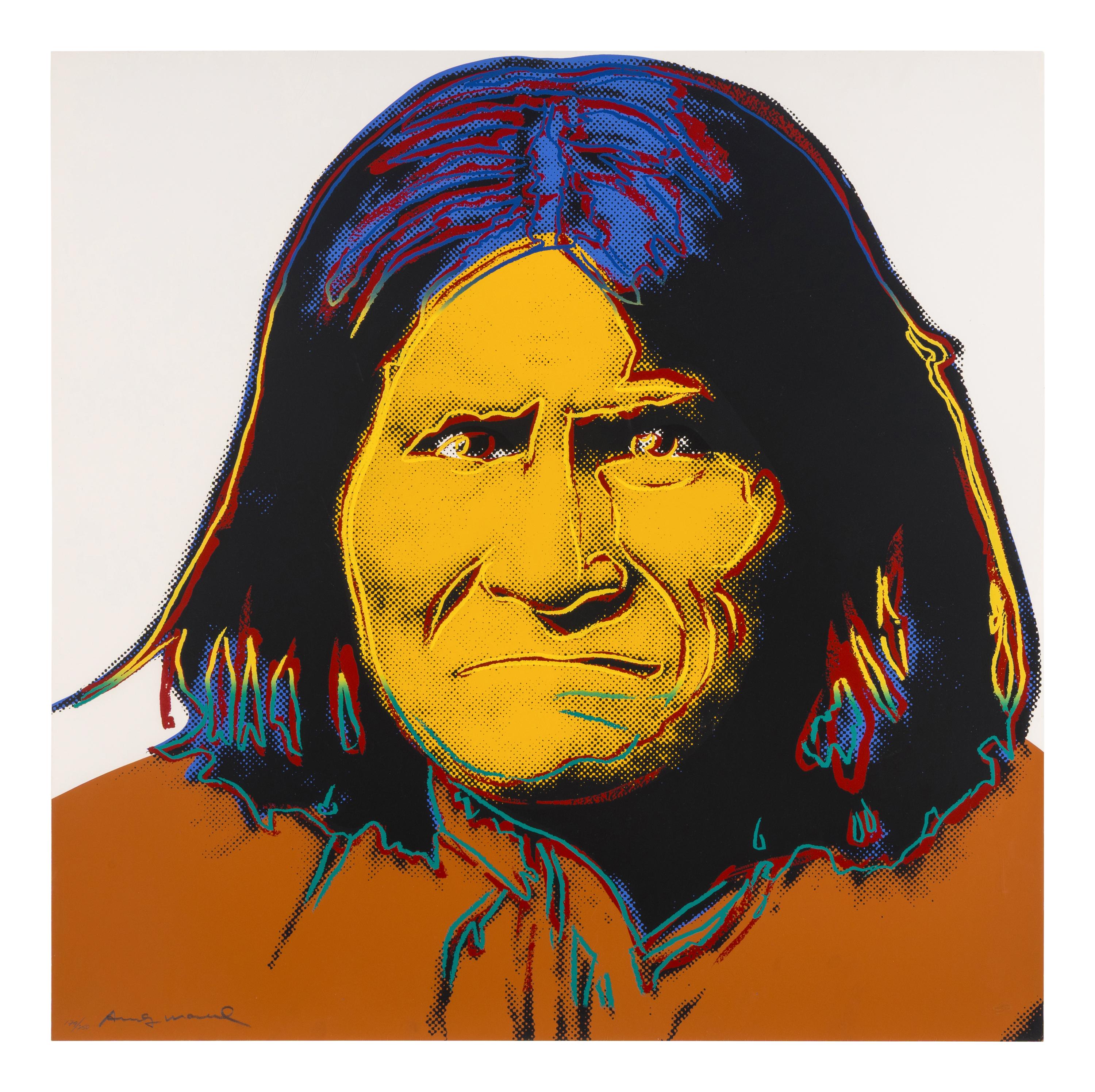 Andy Warhol (American, 1928–1987) — Cowboys and Indians (the complete portfolio of ten), 1986