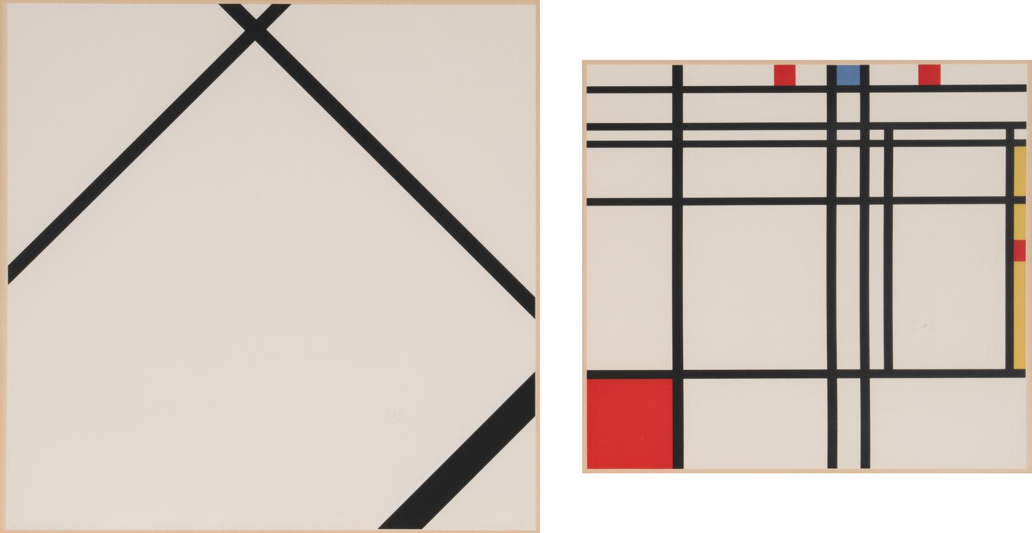 Seven works from A Portfolio of Ten Paintings, 1967