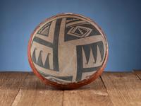 Roosevelt Redware Pottery Bowls