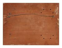 Untitled Abstraction , accompanied by a photograph of the artist