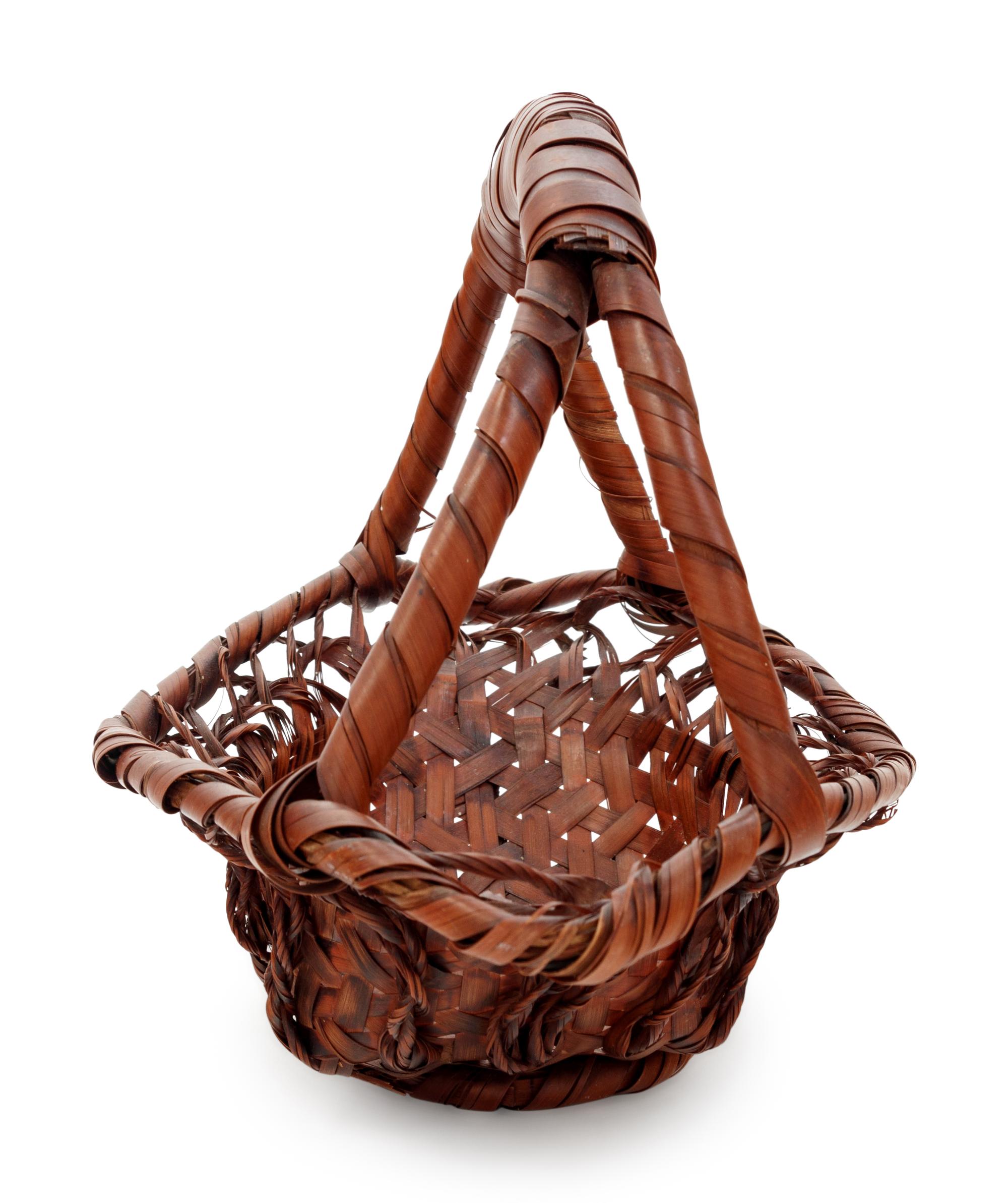 A Japanese Bamboo Flower Arranging Basket