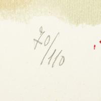 El Sereno , 1955 Composizione , 1958, and Notte D’Inverno, 1960 (a group of three prints)