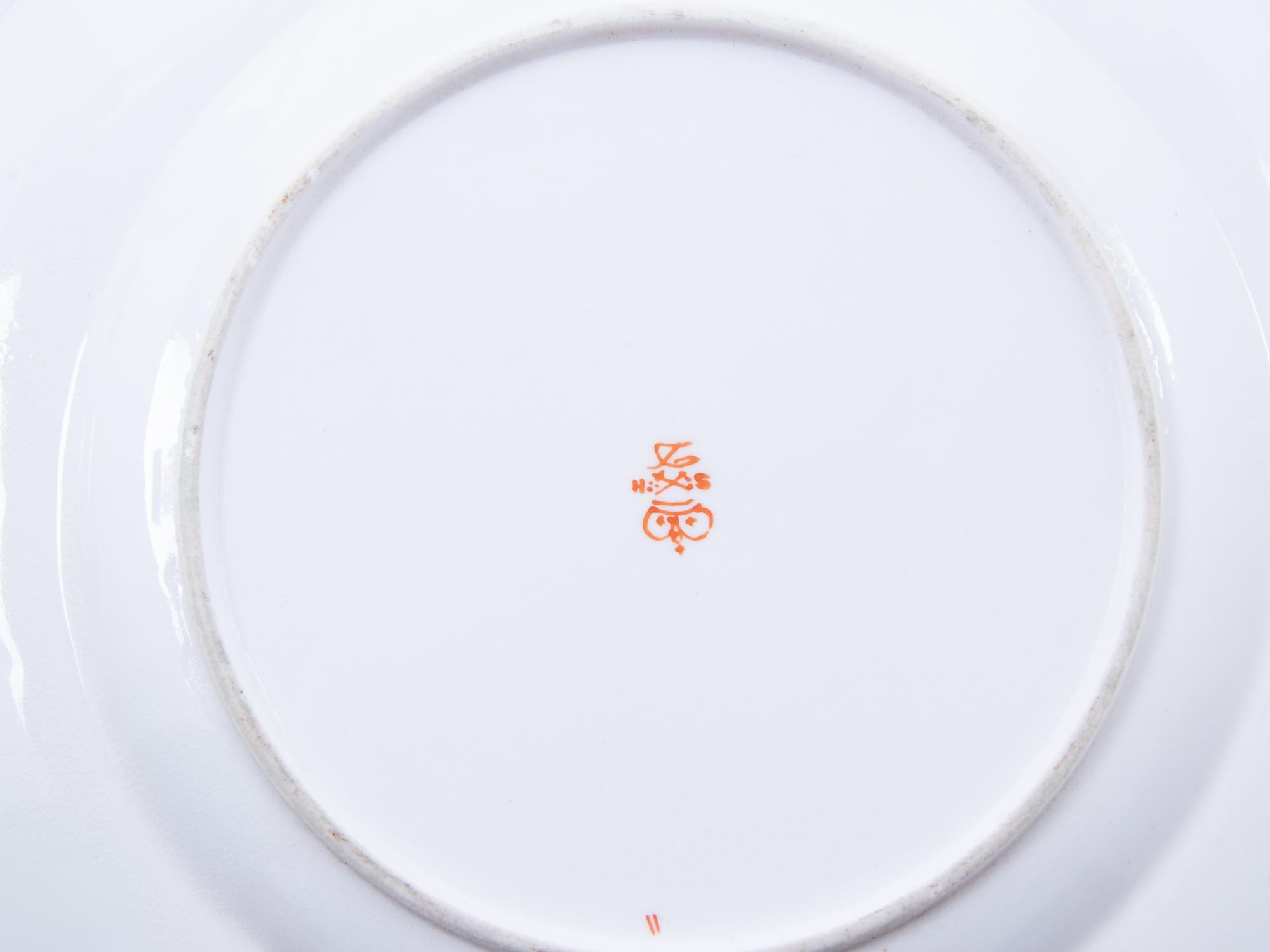 A Derby Painted and Parcel Gilt Porcelain Tea Service