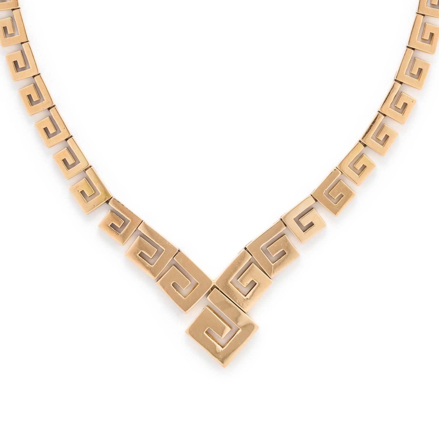 YELLOW GOLD NECKLACE