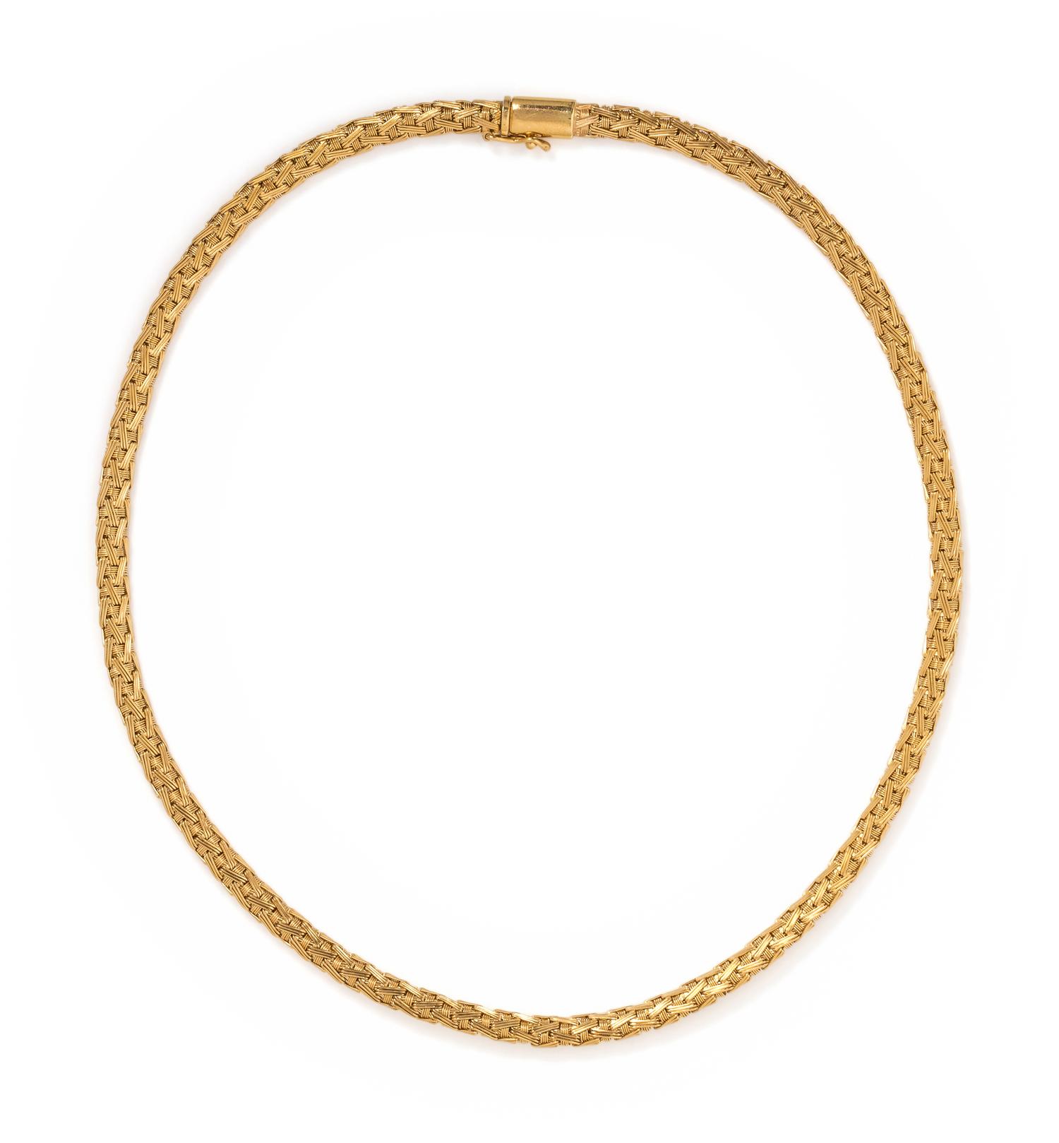 YELLOW GOLD NECKLACE