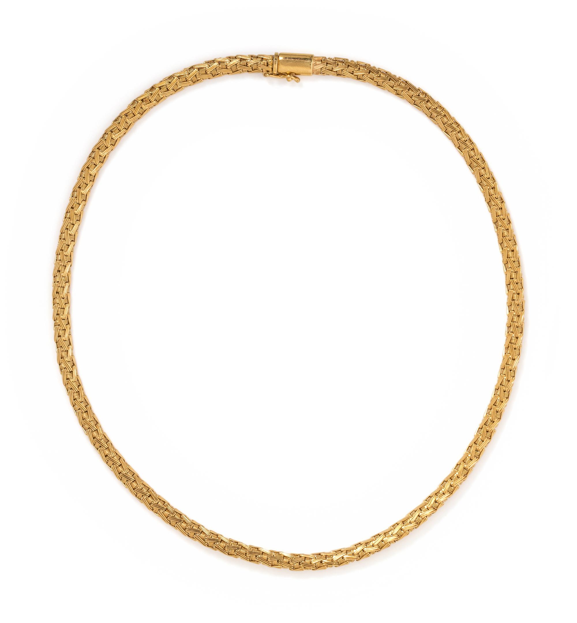 YELLOW GOLD NECKLACE