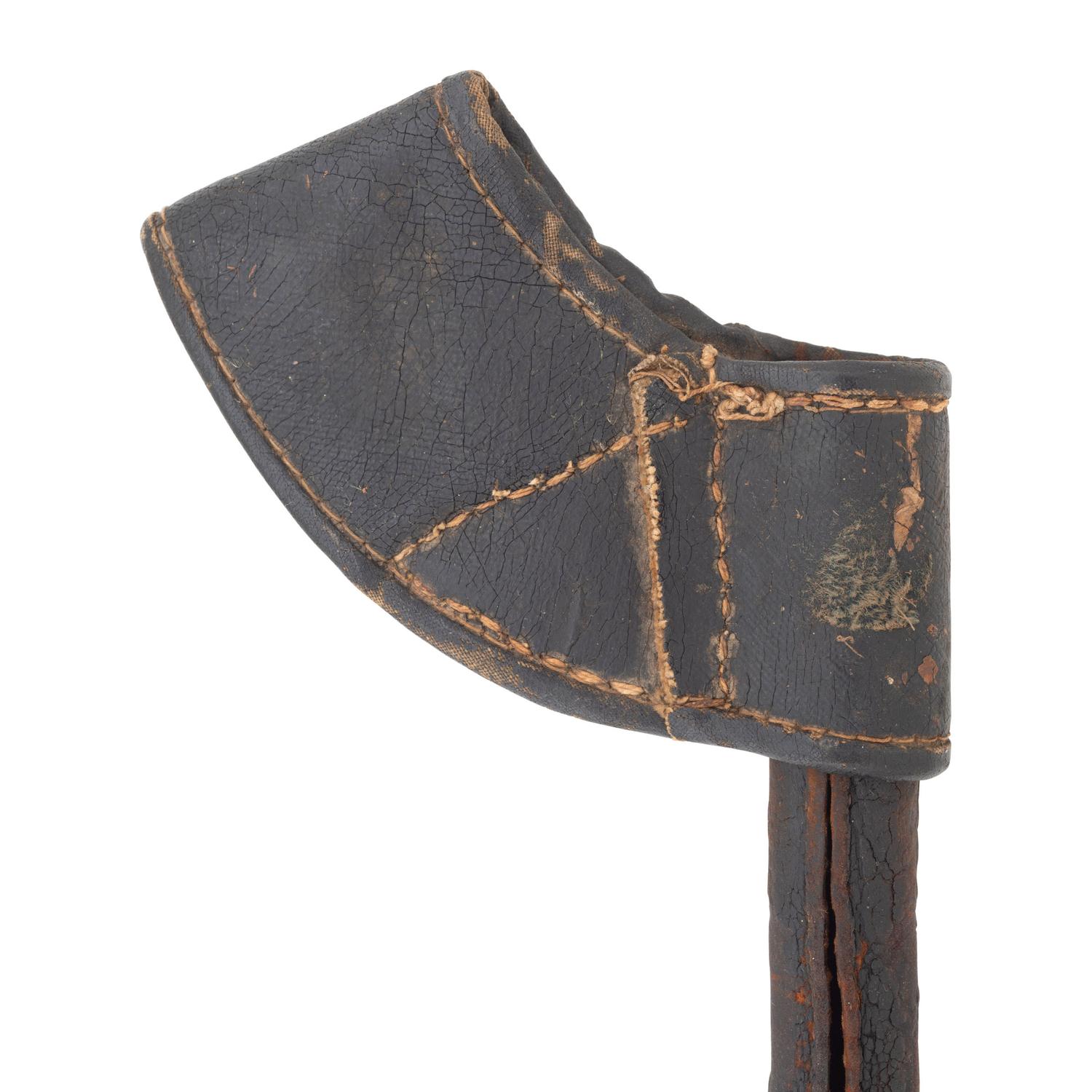 Extremely Rare Confederate Bayonet Scabbard by N Crown & Company of Columbus, GA