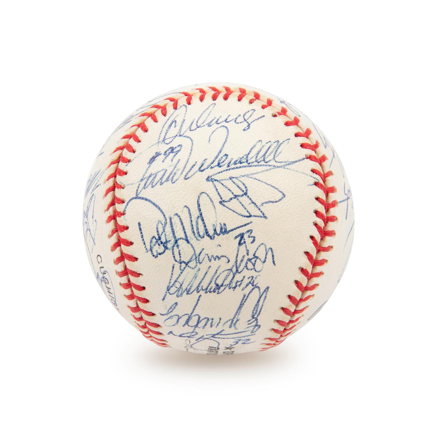 A 2000 National League Champion New York Mets Team Signed Autograph Baseball - 31 Signatures (Beckett Authentication Services Letter)