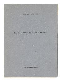 La Couleur Est Un Chemin (complete portfolio of four prints with five pages of text in French) , 1986